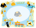 Wipe-Wink Lucky Black Cat Screen Cleaning Tape E | Illustration Licensed Version
