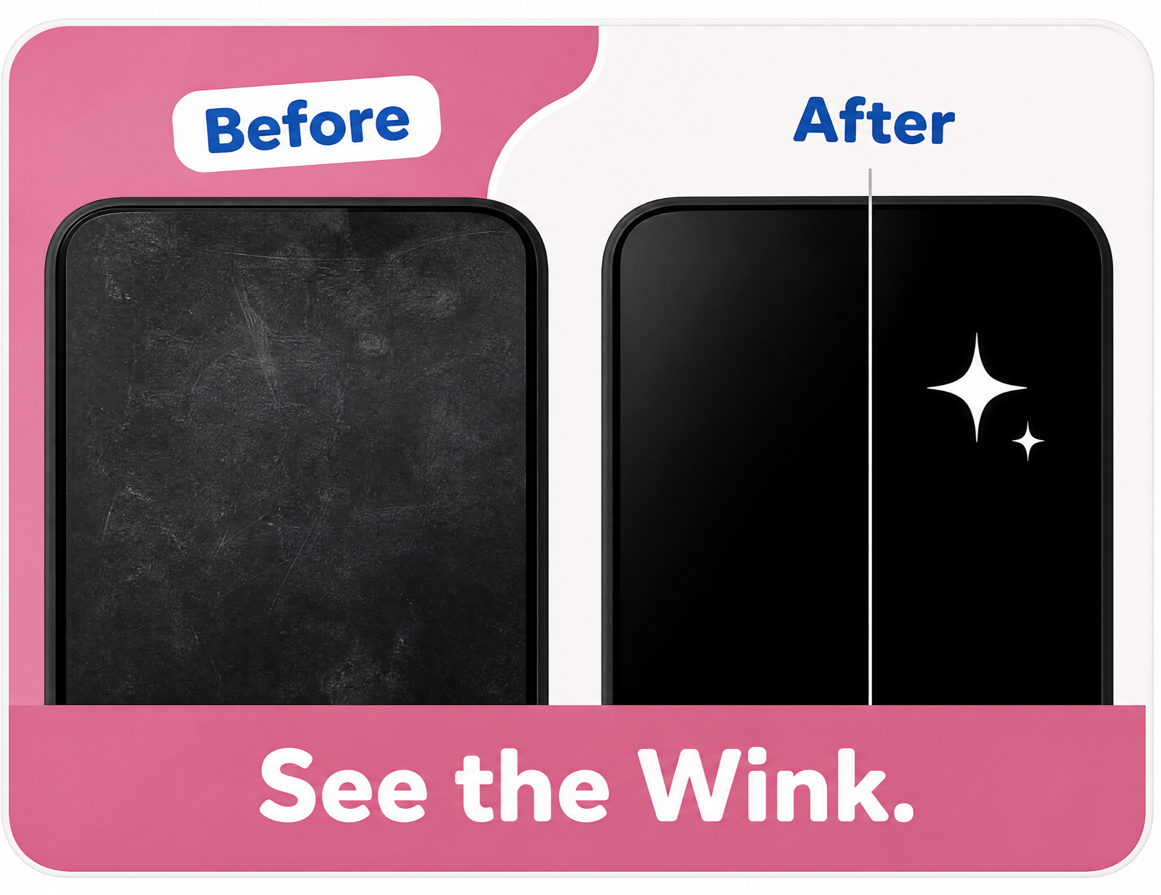 Yellow Star Screen Cleaning Sticker