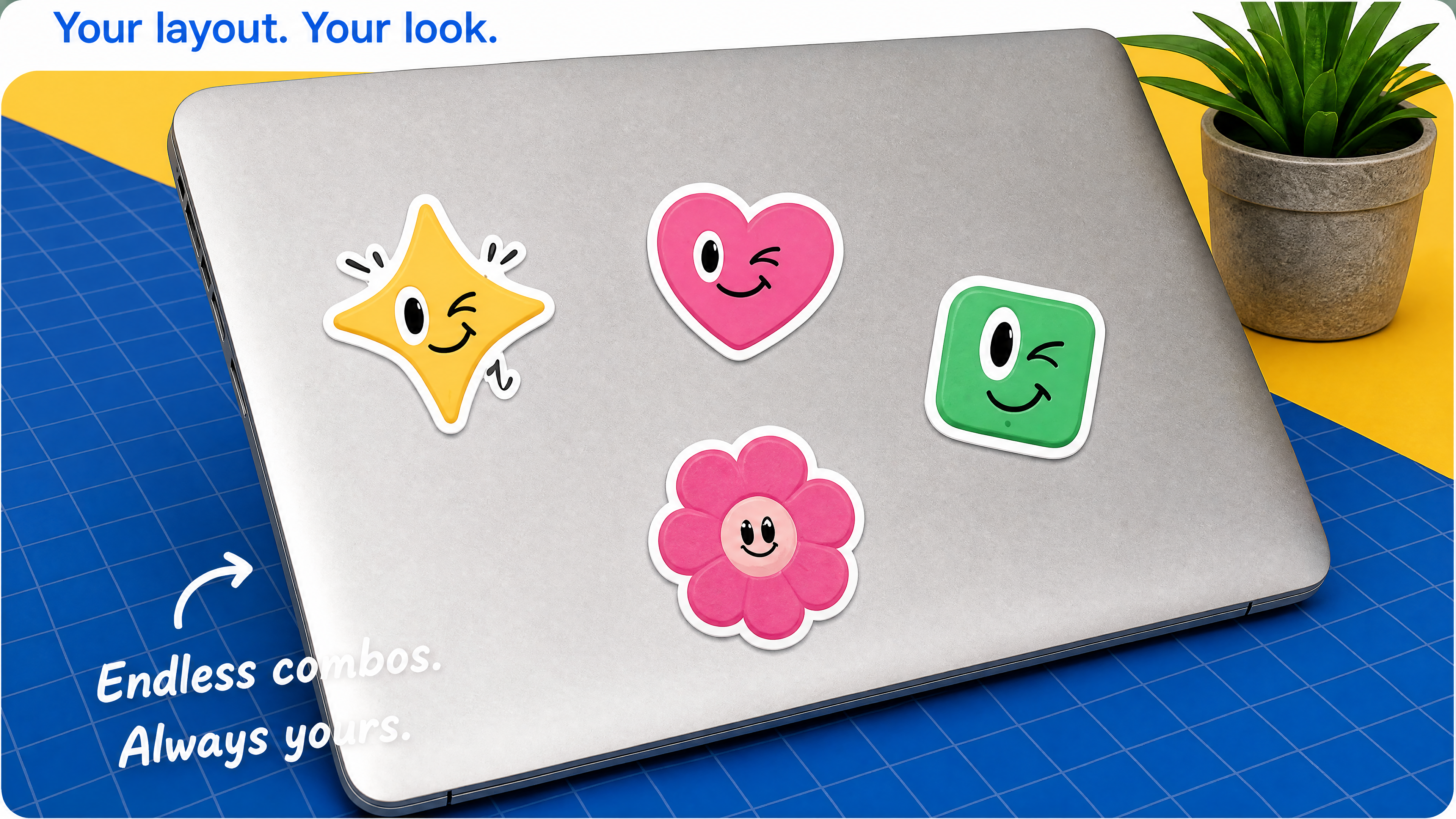 Blind bag（containing at least three items) - Screen cleaning sticker